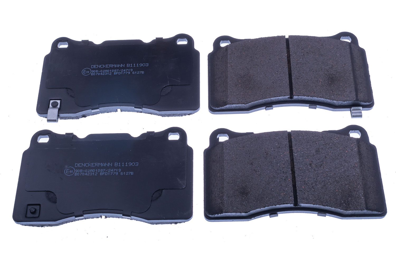 DENCKERMANN Bremseklodser B111903 for CADILLAC MITSUBISHI HONDA RENAULT SUBARU HYUNDAI FORD ASIA & OCEANIA TESLA