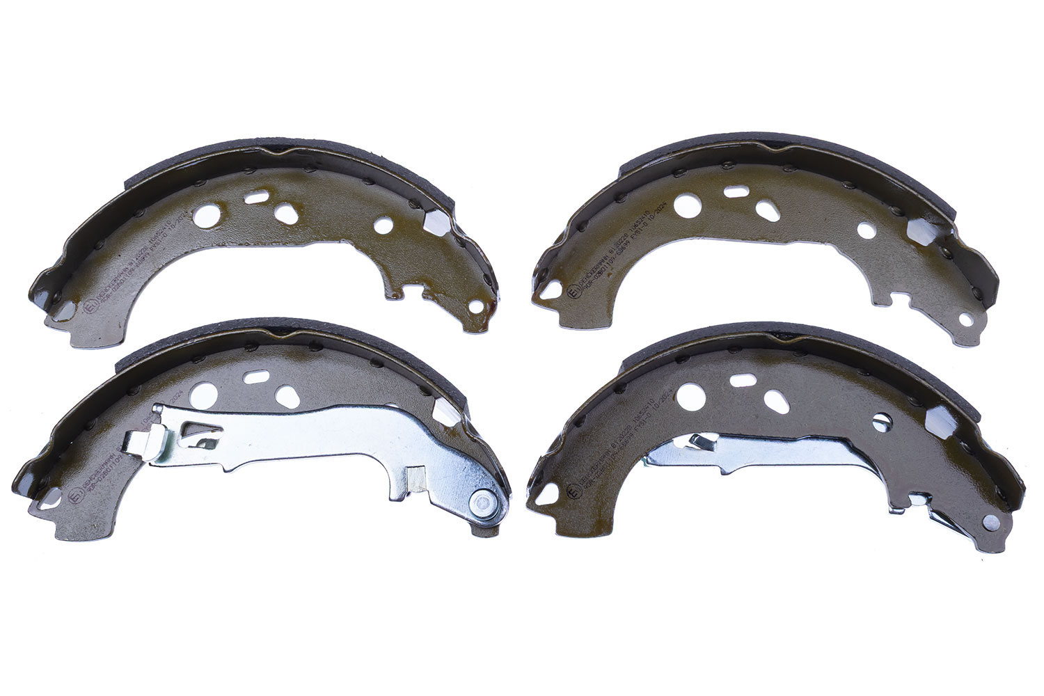 DENCKERMANN Bremsebakkesæt b120228 bagaksel for VAUXHALL FIAT