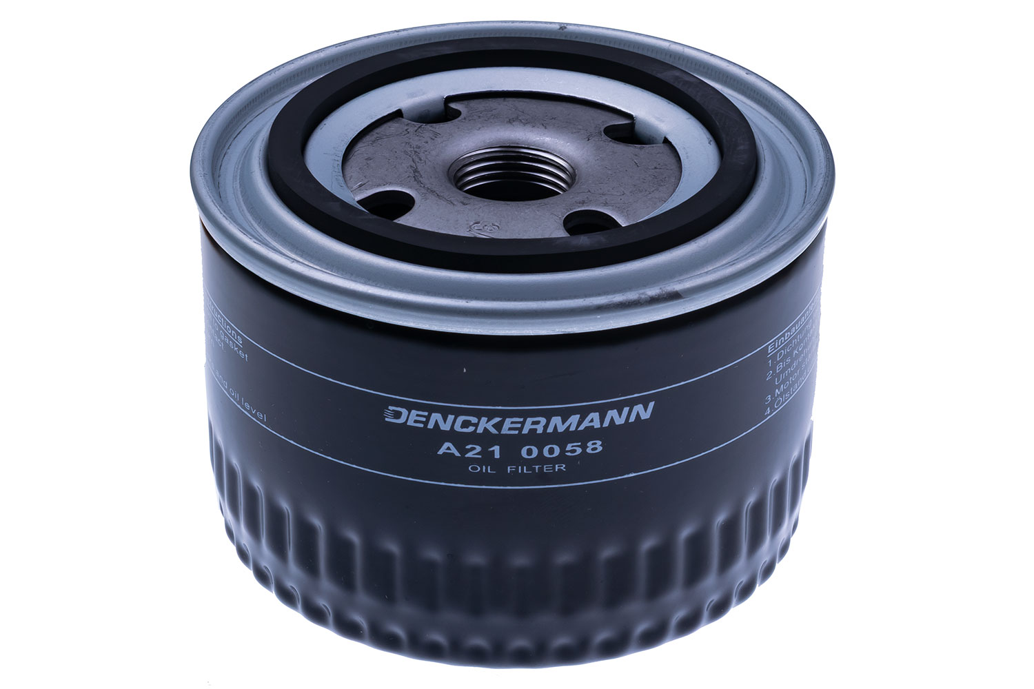DENCKERMANN Oliefilter a210058 Påskruet 69mm 3/4-16UNF-2B for VOLVO FORD FIAT IVECO CITROËN DAF LADA PEUGEOT RENAULT