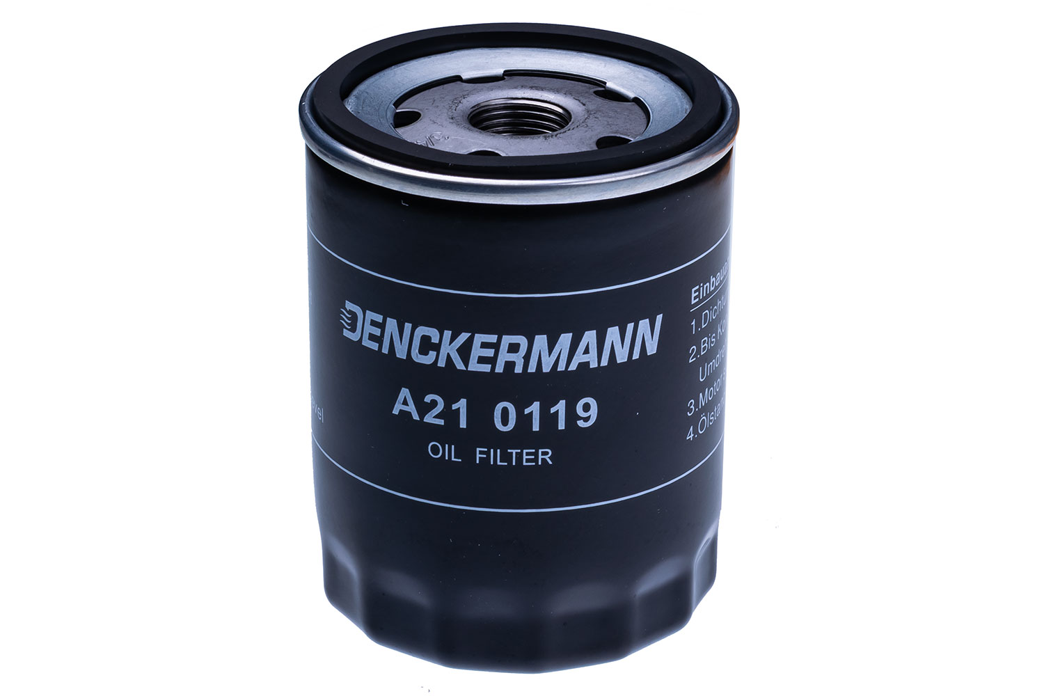 DENCKERMANN Oliefilter a210119 Påskruet 79mm 3/4-16 UNF for FIAT FORD LANCIA NISSAN ALFA ROMEO CITROËN RENAULT
