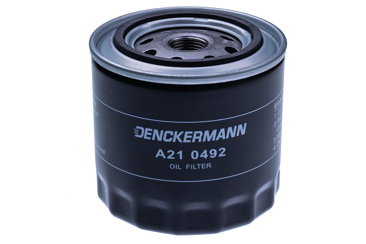 DENCKERMANN Oliefilter a210492 Påskruet 95mm 3/4-16 UNF for FORD DODGE VOLVO TOYOTA ALFA ROMEO CHRYSLER MAZDA NISSAN RENAULT VAG