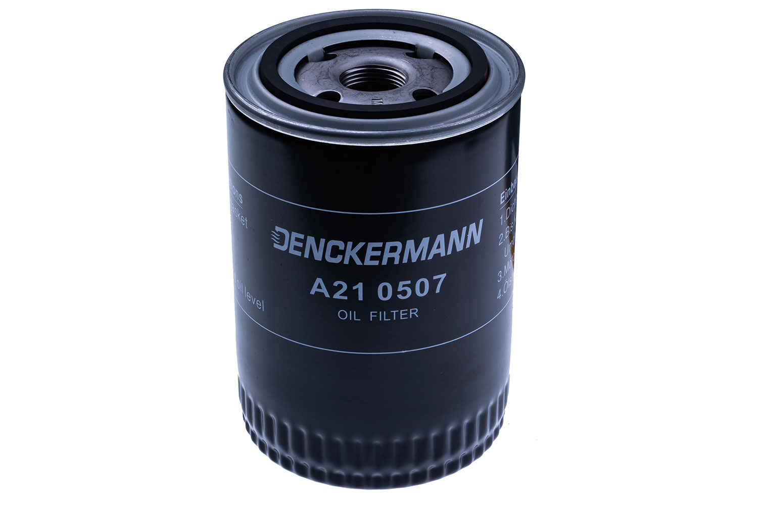 DENCKERMANN Oliefilter a210507 Påskruet 143mm M 22 X 1.5 for FIAT IVECO PEUGEOT CITROËN MITSUBISHI