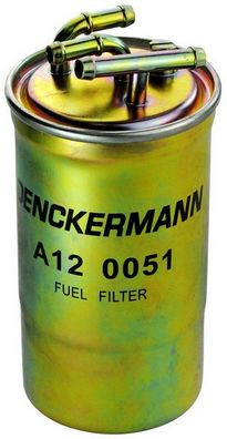 DENCKERMANN Brændstof-filter a120051 Lednings 198mm for VAG
