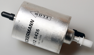 DENCKERMANN Brændstof-filter a120426 Lednings 176mm for VAG SEAT