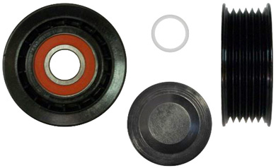 DENCKERMANN Medløberhjul, multi-V-rem p300001 for VW CHRYSLER MERCEDES-BENZ