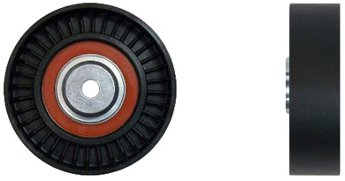 DENCKERMANN Medløberhjul, multi-V-rem p314011 for LANCIA