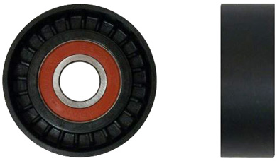 DENCKERMANN Medløberhjul, multi-V-rem p314017 for LANCIA