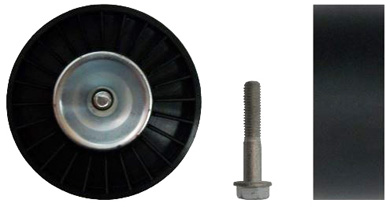 DENCKERMANN Medløberhjul, multi-V-rem p320007 for MERCEDES-BENZ