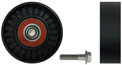 DENCKERMANN Medløberhjul, multi-V-rem p324008 for PEUGEOT