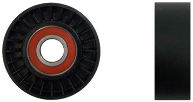 DENCKERMANN Medløberhjul, multi-V-rem p366003 for LEXUS