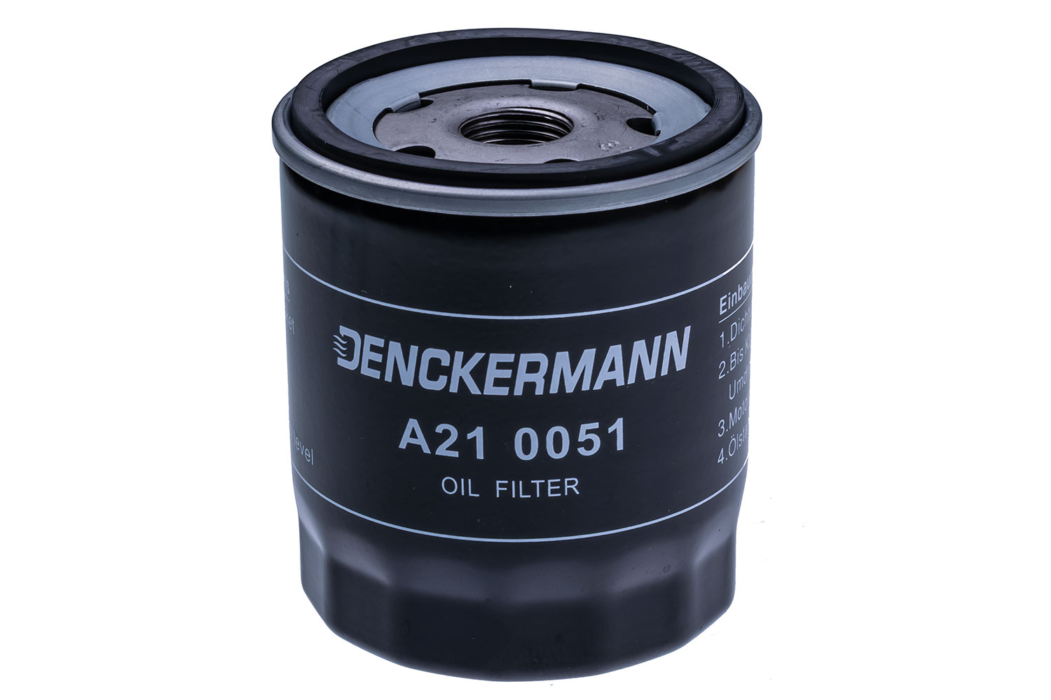 DENCKERMANN Oliefilter a210051 Påskruet 93mm 3/4-16 UNF for VW VAG