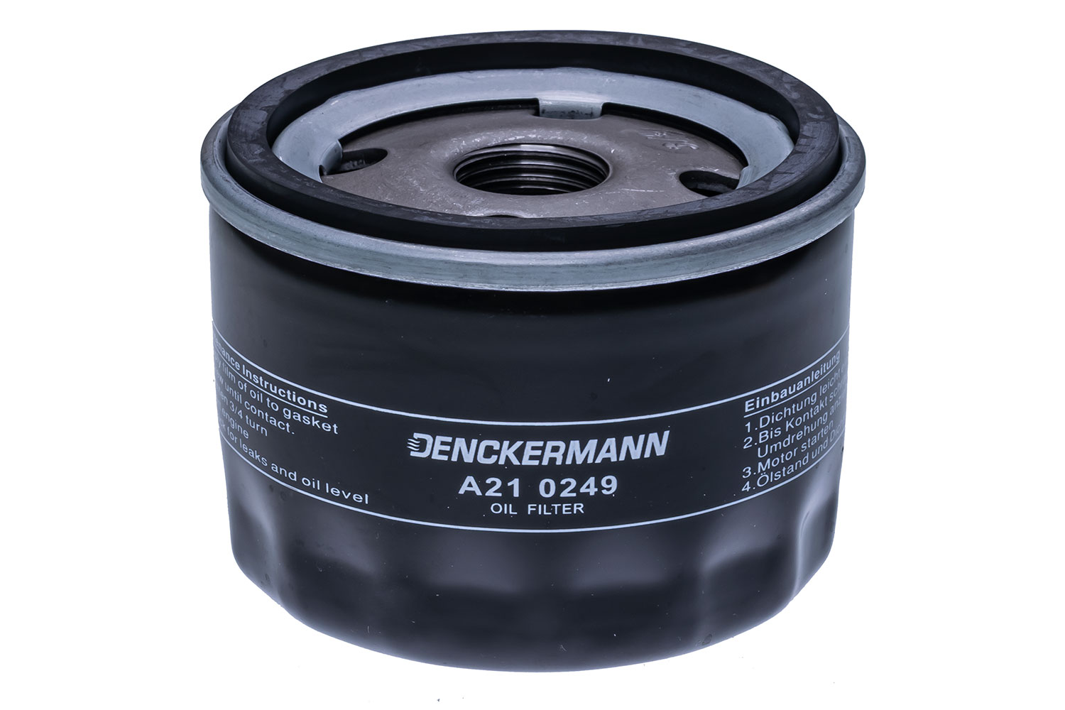 DENCKERMANN Oliefilter a210249 Påskruet 64mm 3/4-16 UNF for FORD FIAT VOLVO CITROËN PEUGEOT RENAULT