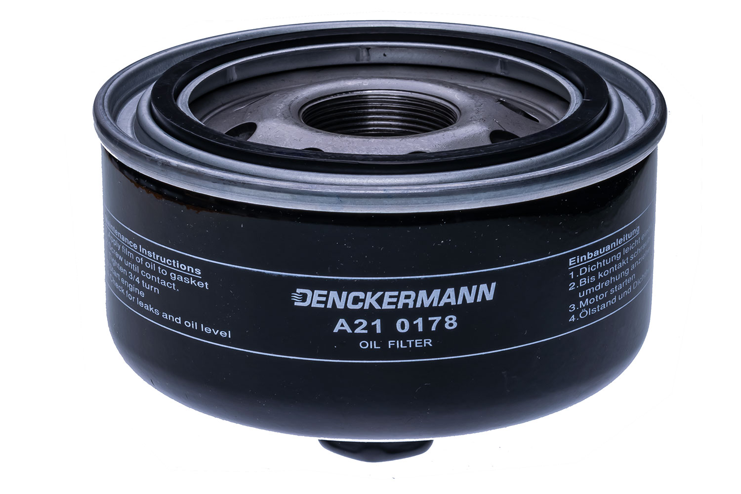 DENCKERMANN Oliefilter a210178 Påskruet 82mm 1.1/2-16 UNF for CHEVROLET NISSAN VW VAG