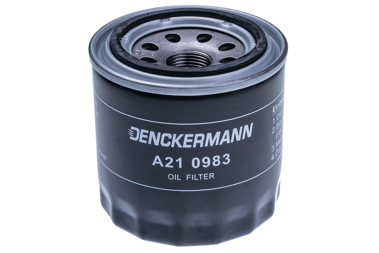 DENCKERMANN Oliefilter a210983 Påskruet 75mm M 20 X 1.5 for KIA