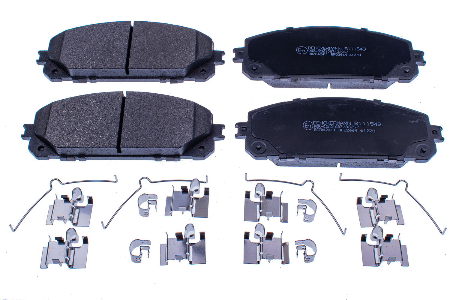 DENCKERMANN Bremseklodser B111549 for JEEP