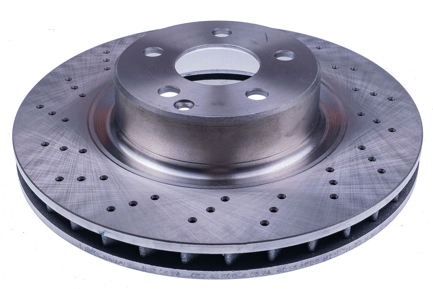 DENCKERMANN Bremseskive b130358 foraksel perforeret 330mm 32mm for MERCEDES-BENZ