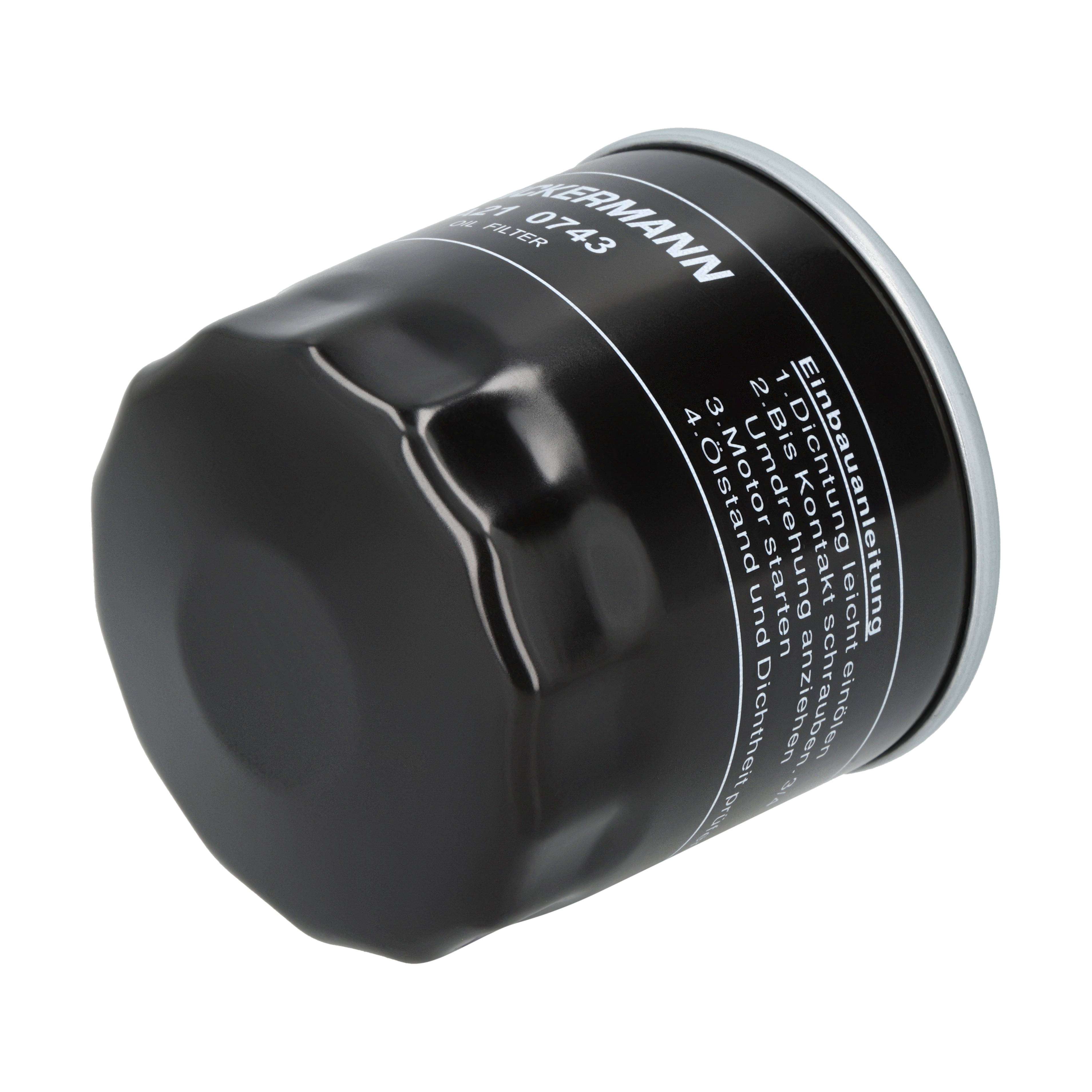 DENCKERMANN Oliefilter a210743 Påskruet 79mm 3/4-16 UNF-1B for FORD VW VAG