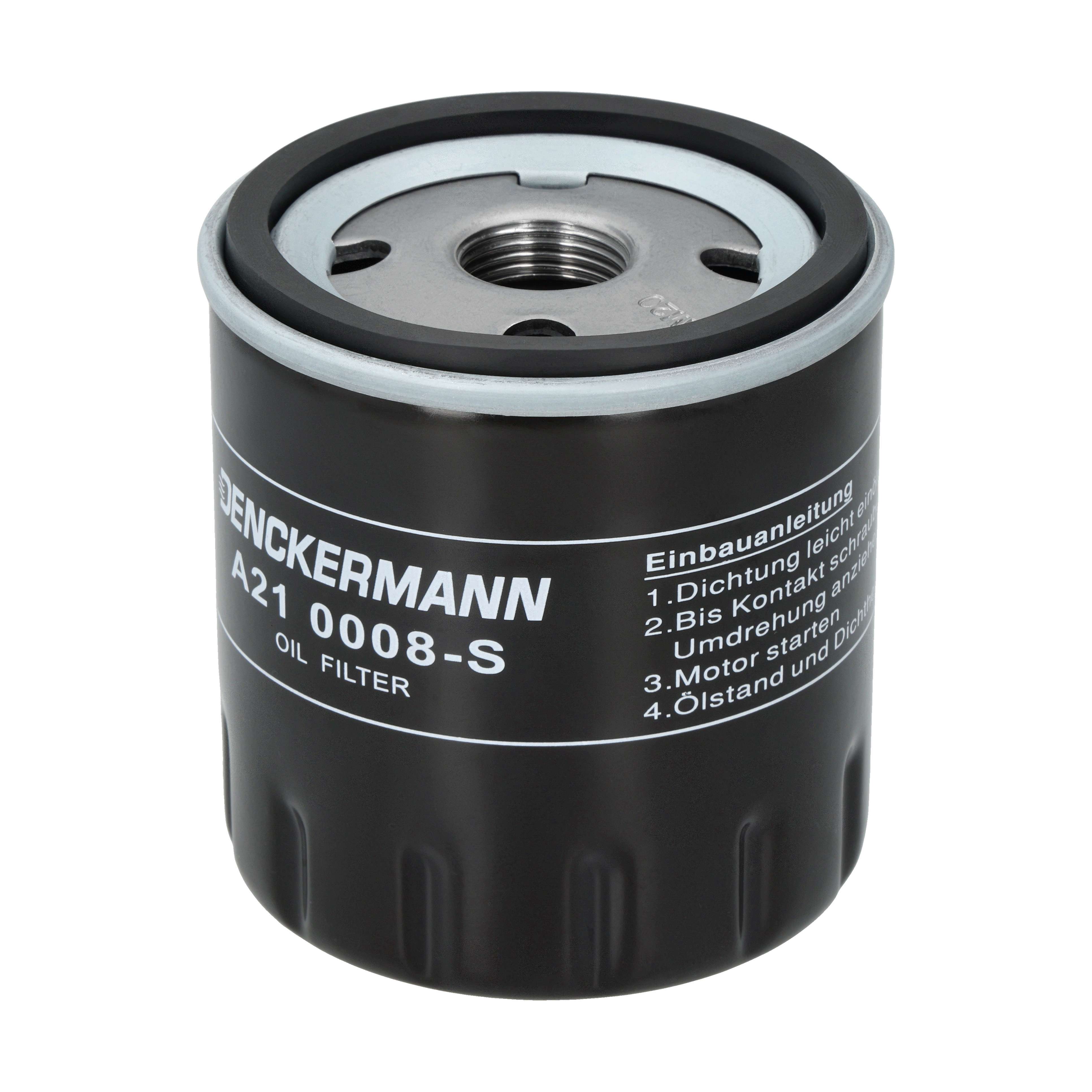 DENCKERMANN Oliefilter A210008-S Påskruet 89mm M20X1.5 for CITROËN PEUGEOT DAF PIAGGIO OPEL FORD LANCIA FIAT ALFA ROMEO SSANGYONG HYUNDAI TALBOT DAIH