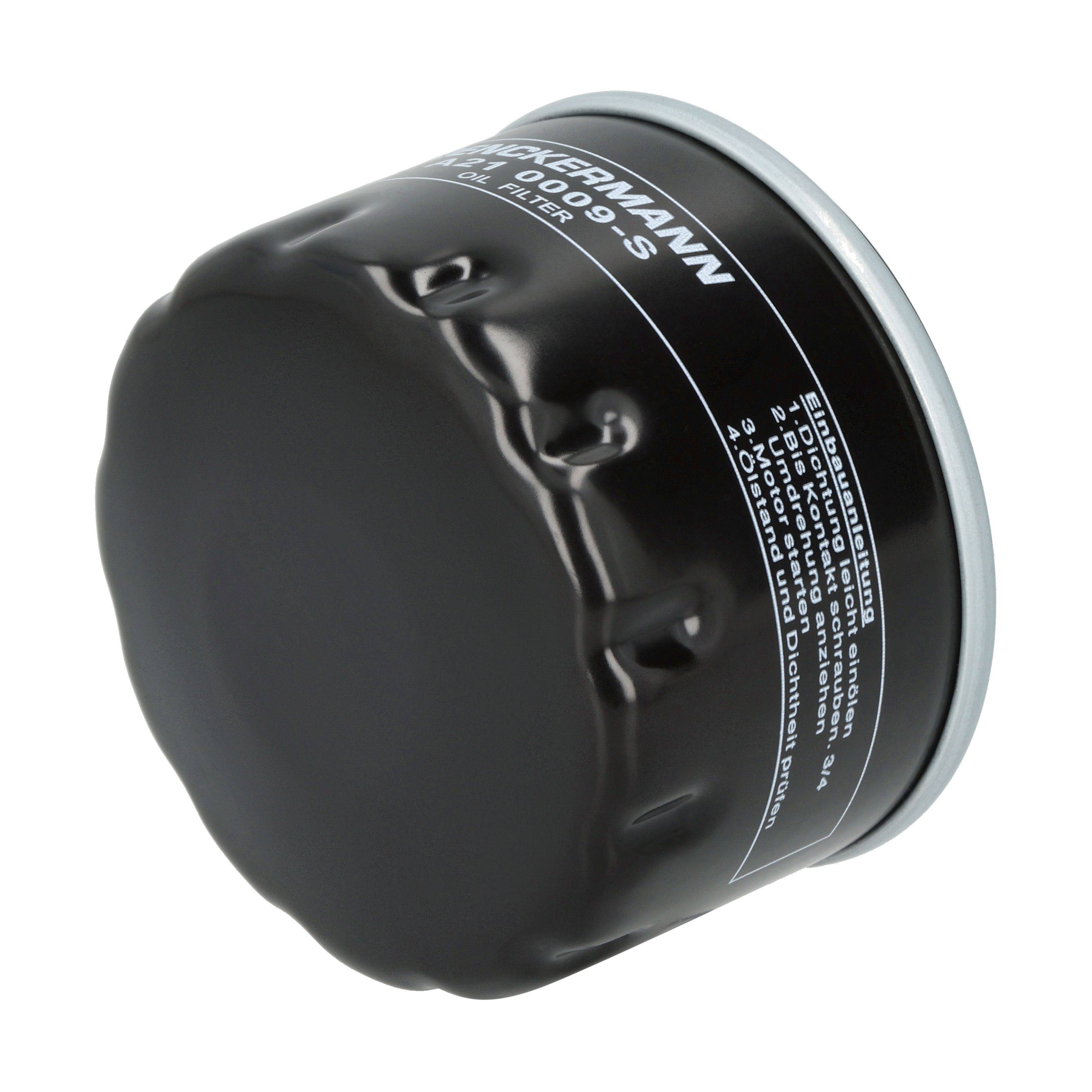 DENCKERMANN Oliefilter A210009-S Påskruet 50mm M20X1.5 for PIAGGIO OPEL FORD VAUXHALL LANCIA MITSUBISHI CITROËN DACIA MAZDA NISSAN PEUGEOT RENAULT SU