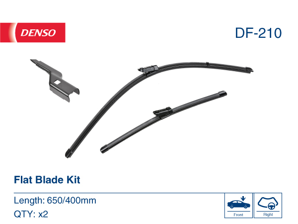 DENSO Viskerblad df210 for SEAT CITROËN BMW
