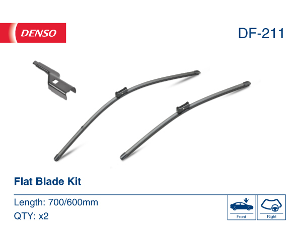 DENSO Viskerblad df211 for VAUXHALL