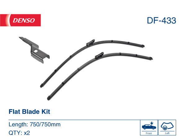DENSO Viskerblad df433 for VW