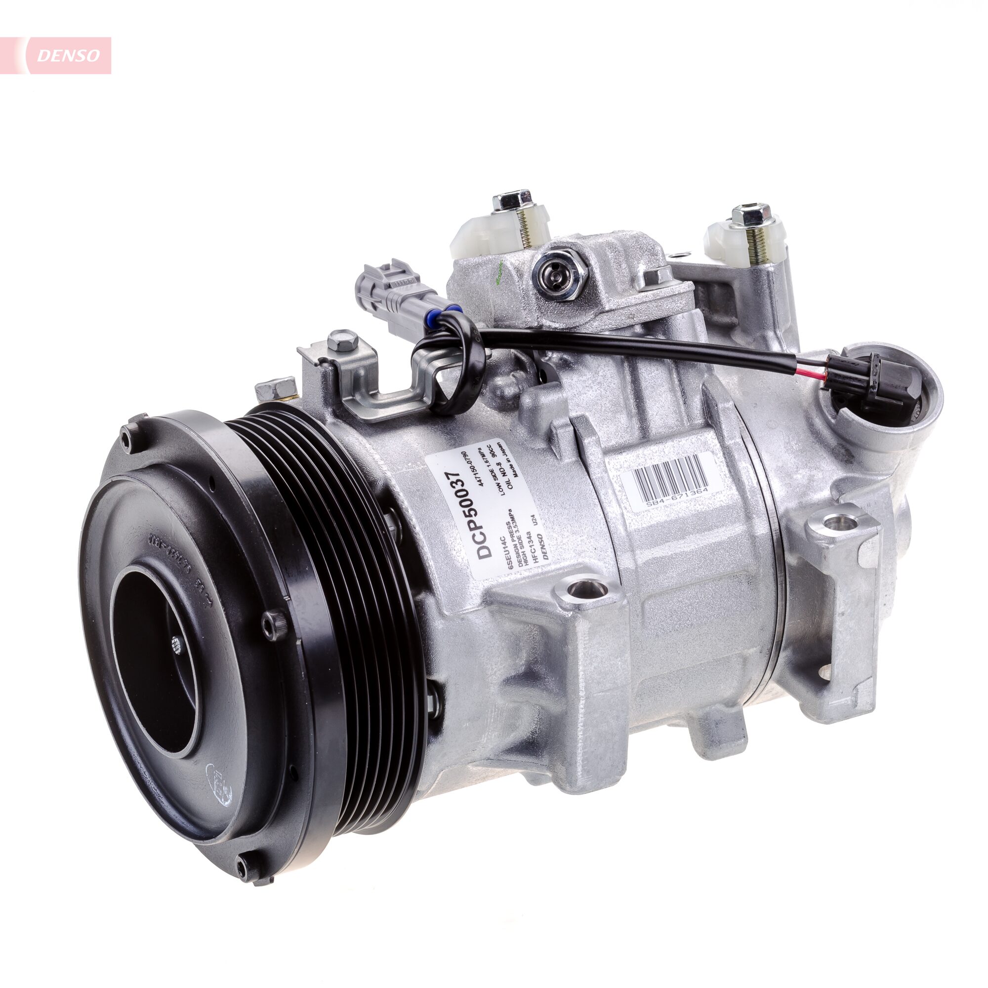 DENSO Kompressor, klimaanlæg dcp50037 for TOYOTA