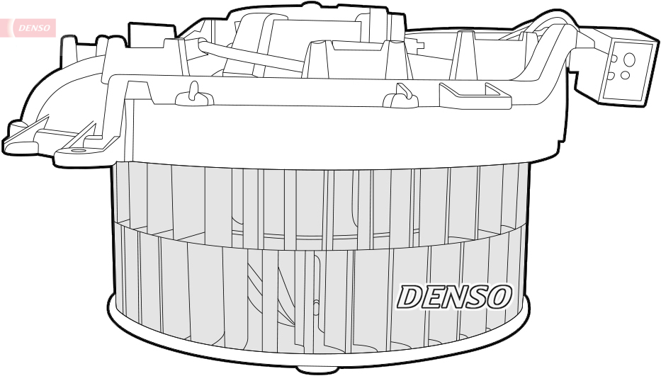 DENSO Kabineblæser dea17013 for MERCEDES-BENZ
