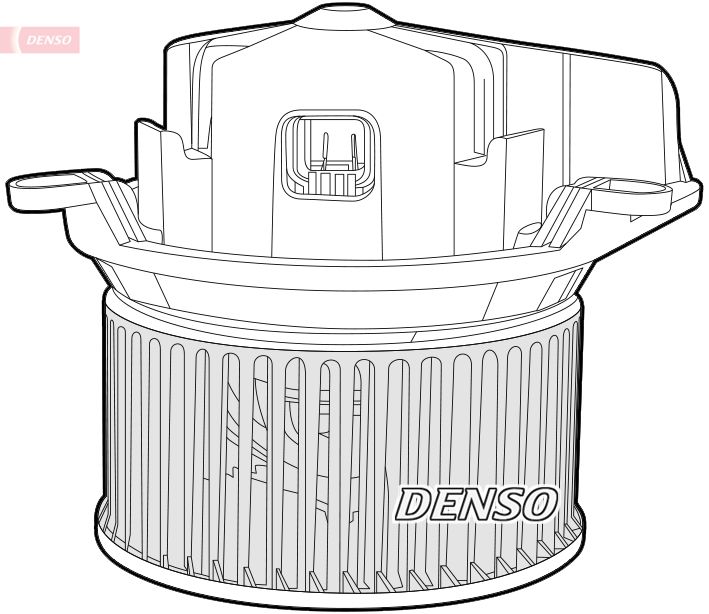 DENSO Kabineblæser dea23018 for RENAULT