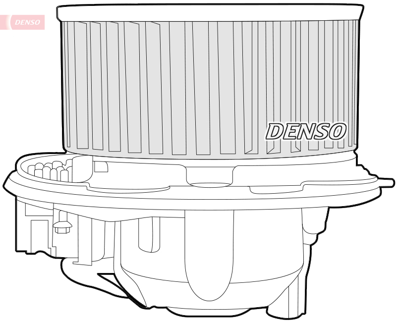 DENSO Kabineblæser dea32003 for VW VAG