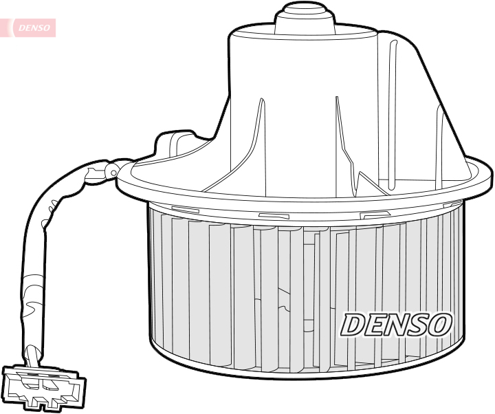 DENSO Kabineblæser dea32004 for VW
