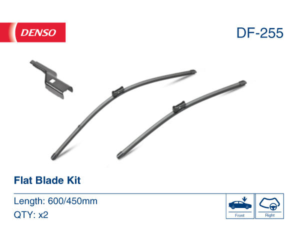 DENSO Viskerblad df255 for ALFA ROMEO FIAT VW