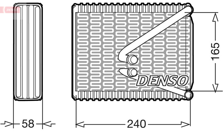 DENSO Fordamper, klimaanlæg dev09010 for FIAT