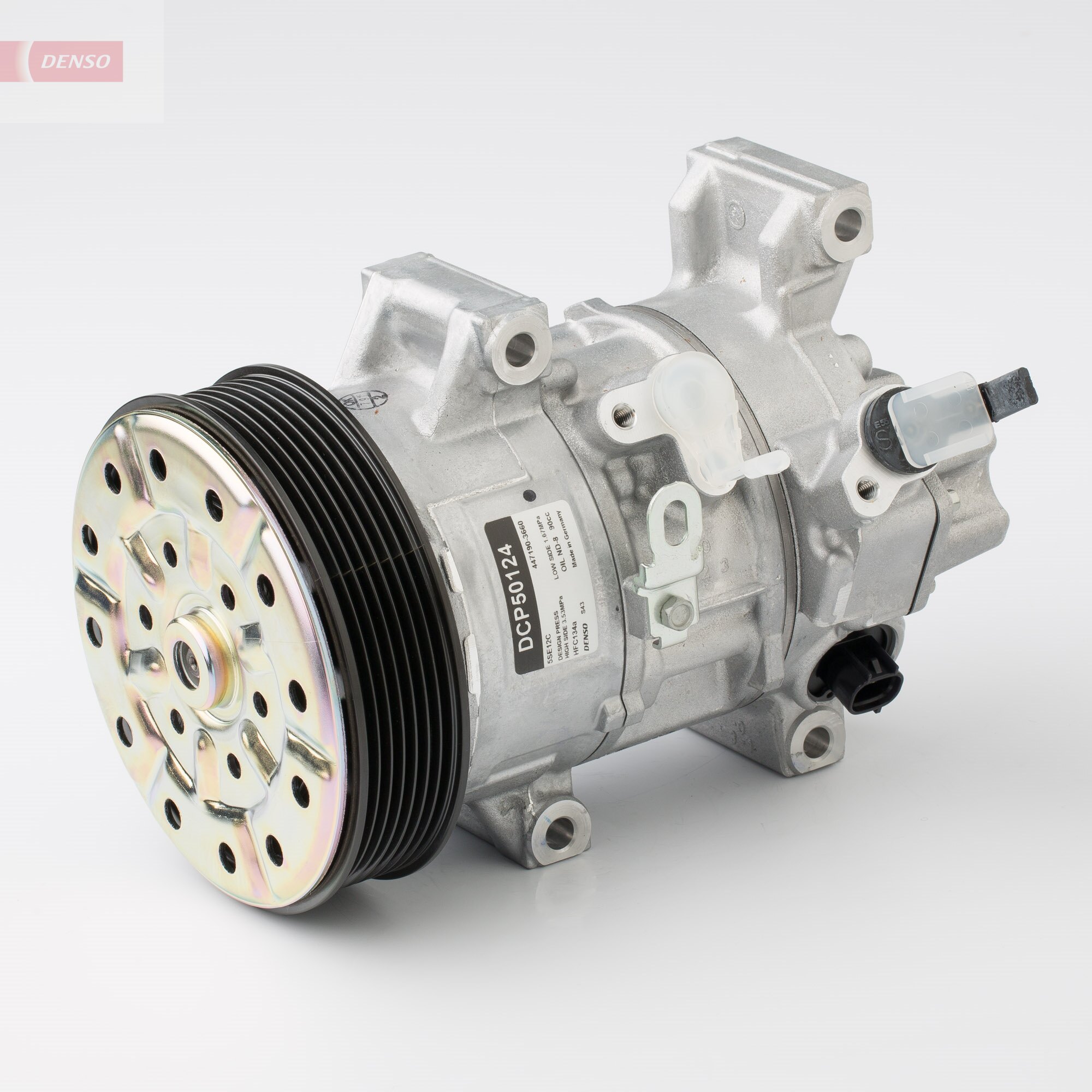 DENSO Kompressor, klimaanlæg dcp50124 for TOYOTA