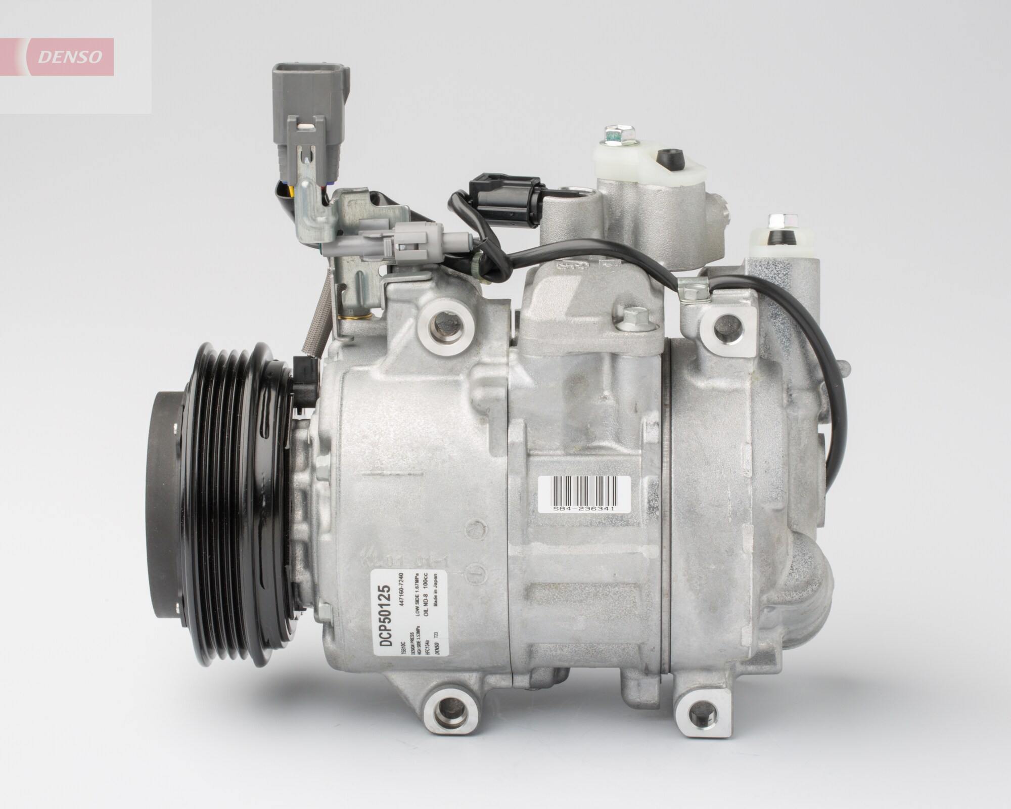 DENSO Kompressor, klimaanlæg dcp50125 for TOYOTA