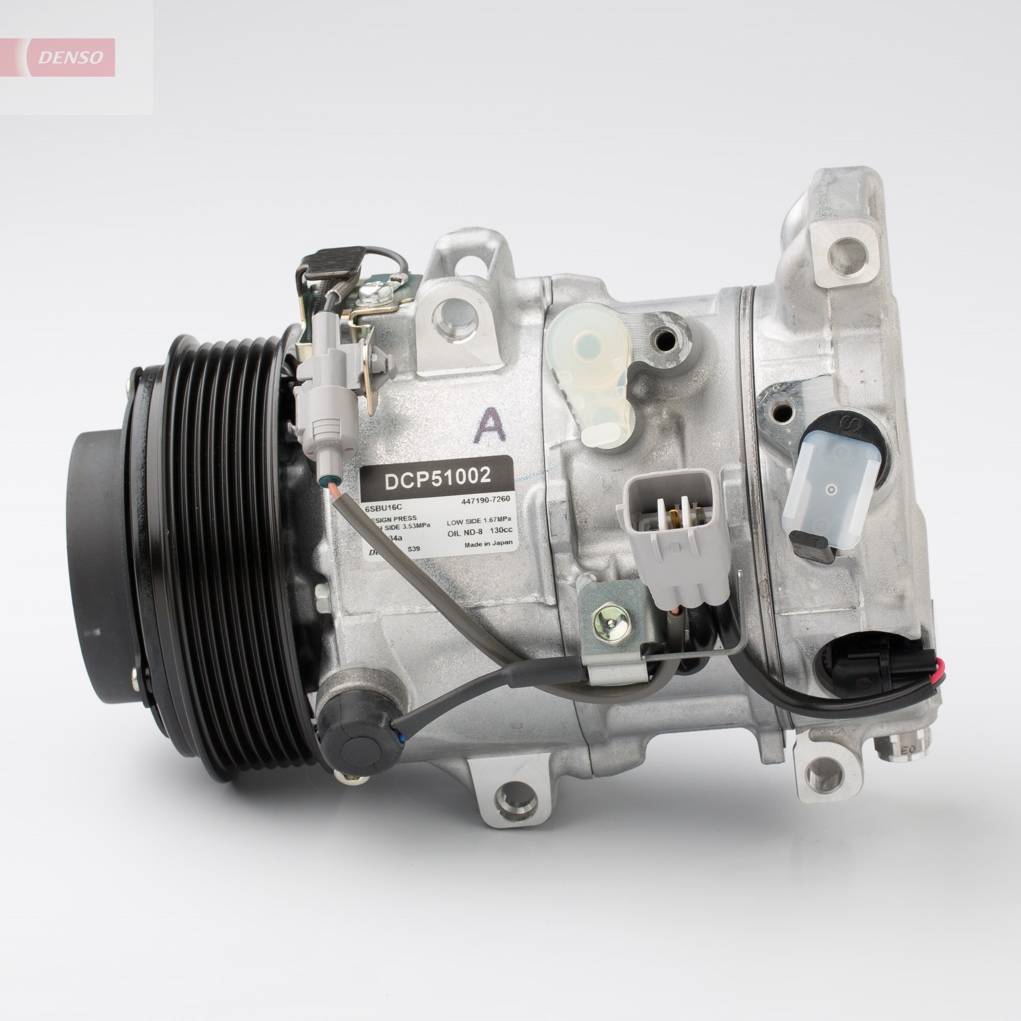 DENSO Kompressor, klimaanlæg dcp51002 for TOYOTA