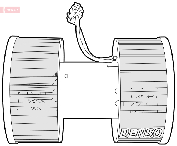 DENSO Kabineblæser dea05003 for BMW