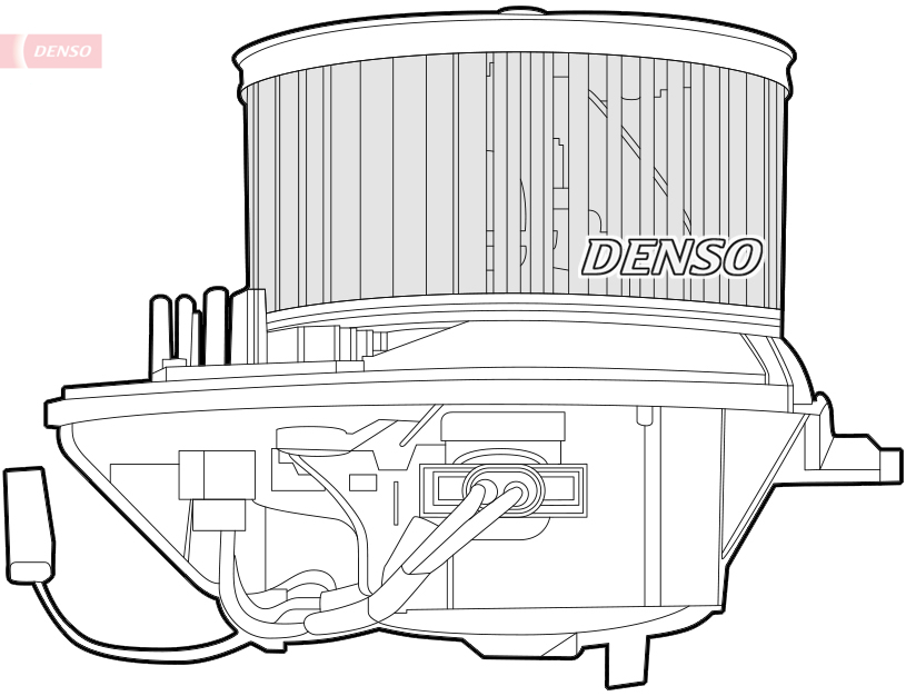 DENSO Kabineblæser dea07004 for CITROËN