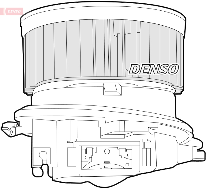 DENSO Kabineblæser dea21007 for PEUGEOT