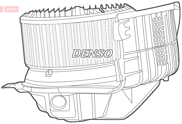 DENSO Kabineblæser dea23012 for RENAULT