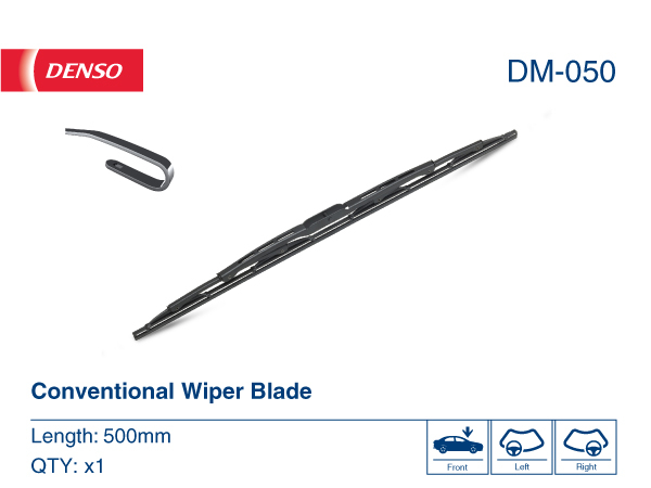 DENSO Viskerblad dm050 for BMW KIA TOYOTA MITSUBISHI NISSAN