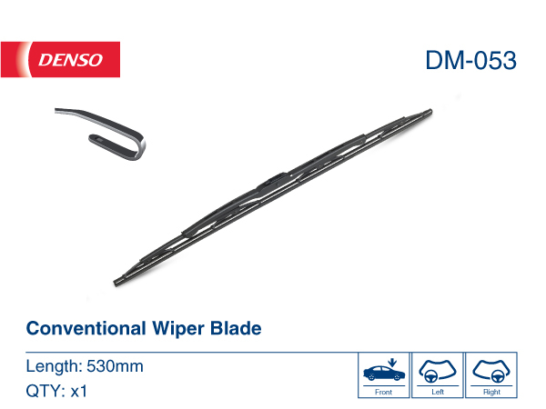 DENSO Viskerblad dm053 for FERRARI TOYOTA MITSUBISHI