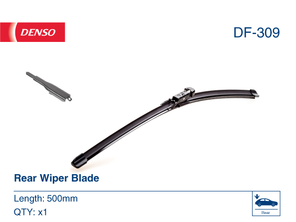 DENSO Viskerblad df309 for VAUXHALL FORD