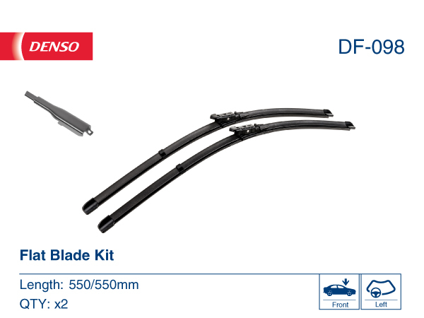 DENSO Viskerblad df098 for MERCEDES-BENZ
