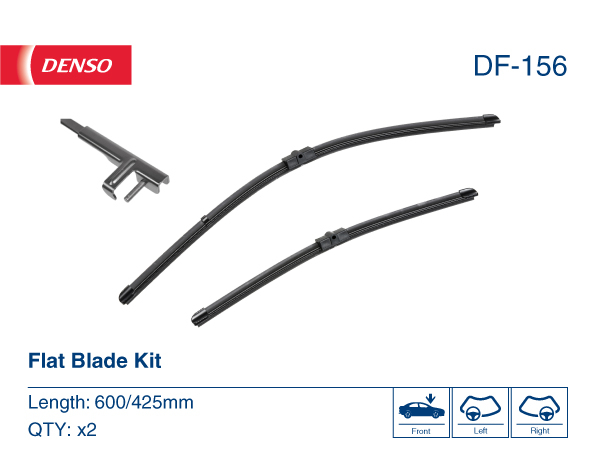DENSO Viskerblad df156 for FIAT