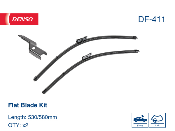 DENSO Viskerblad df411 for PORSCHE