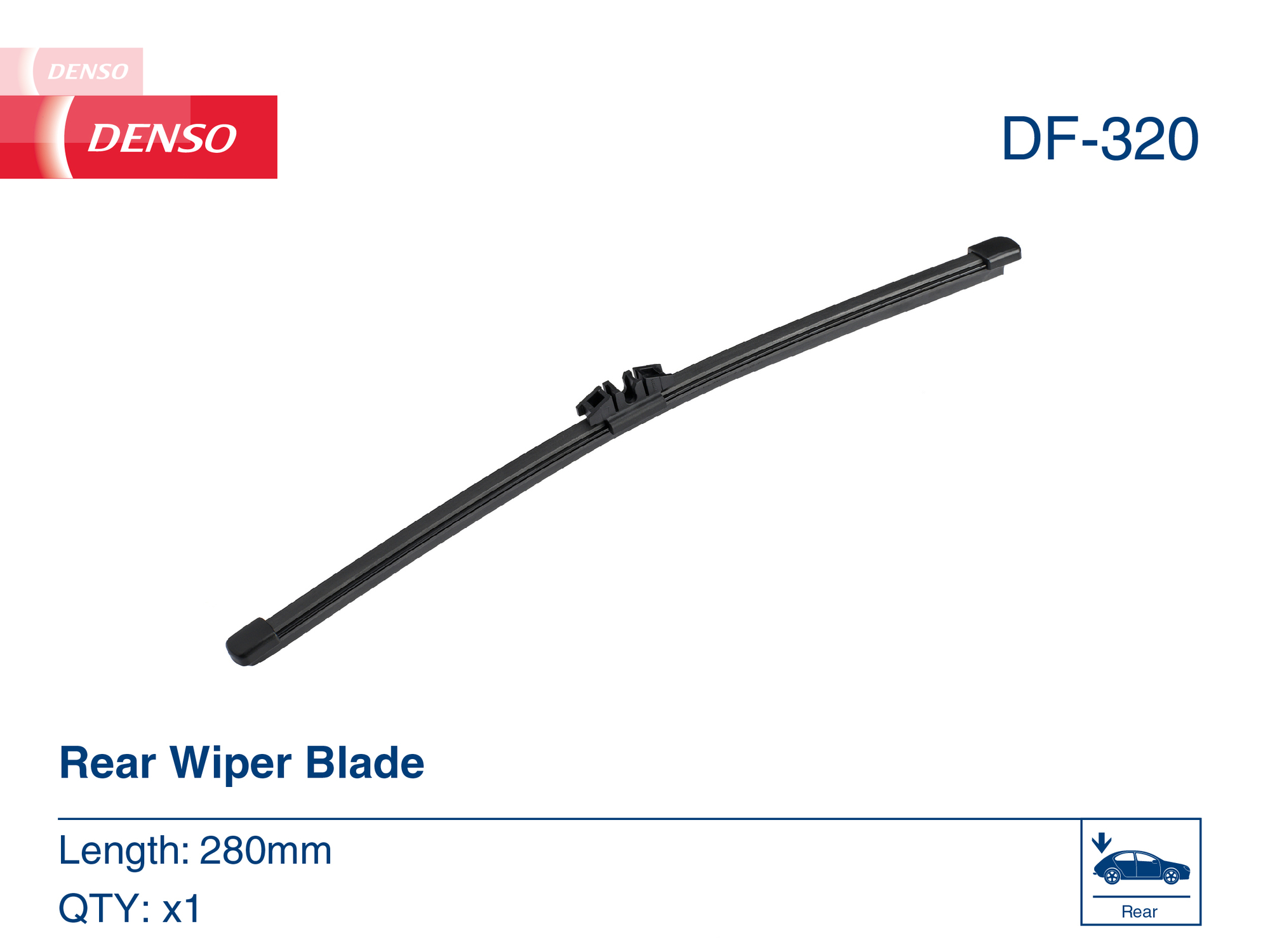 DENSO Viskerblad DF-320 for FORD BMW MINI LAND ROVER