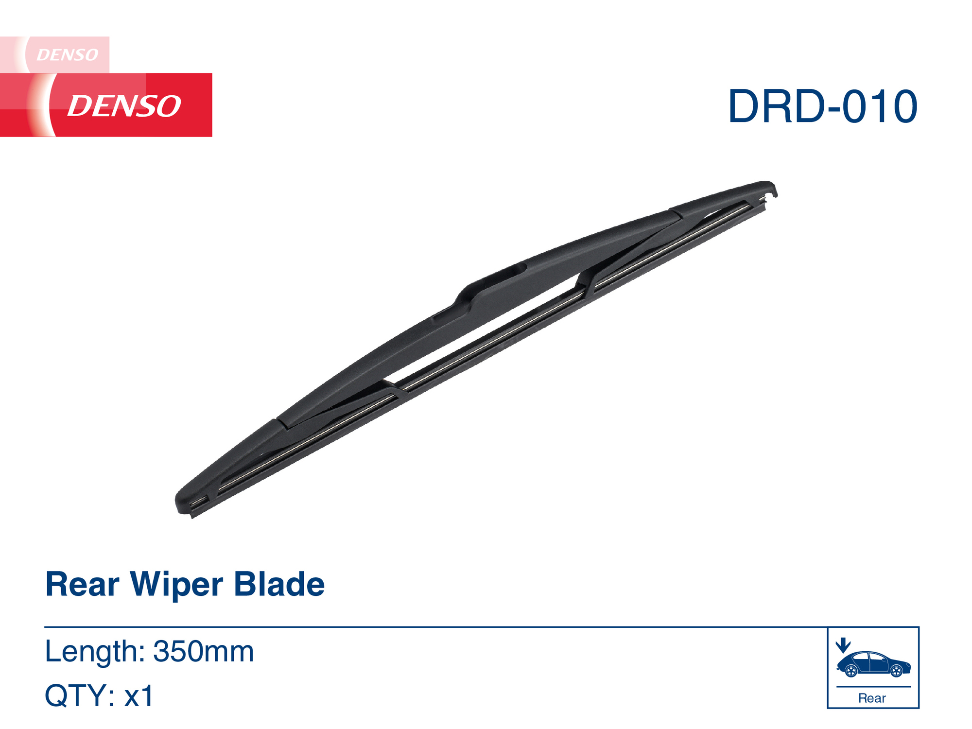 DENSO Viskerblad DRD-010 for FIAT