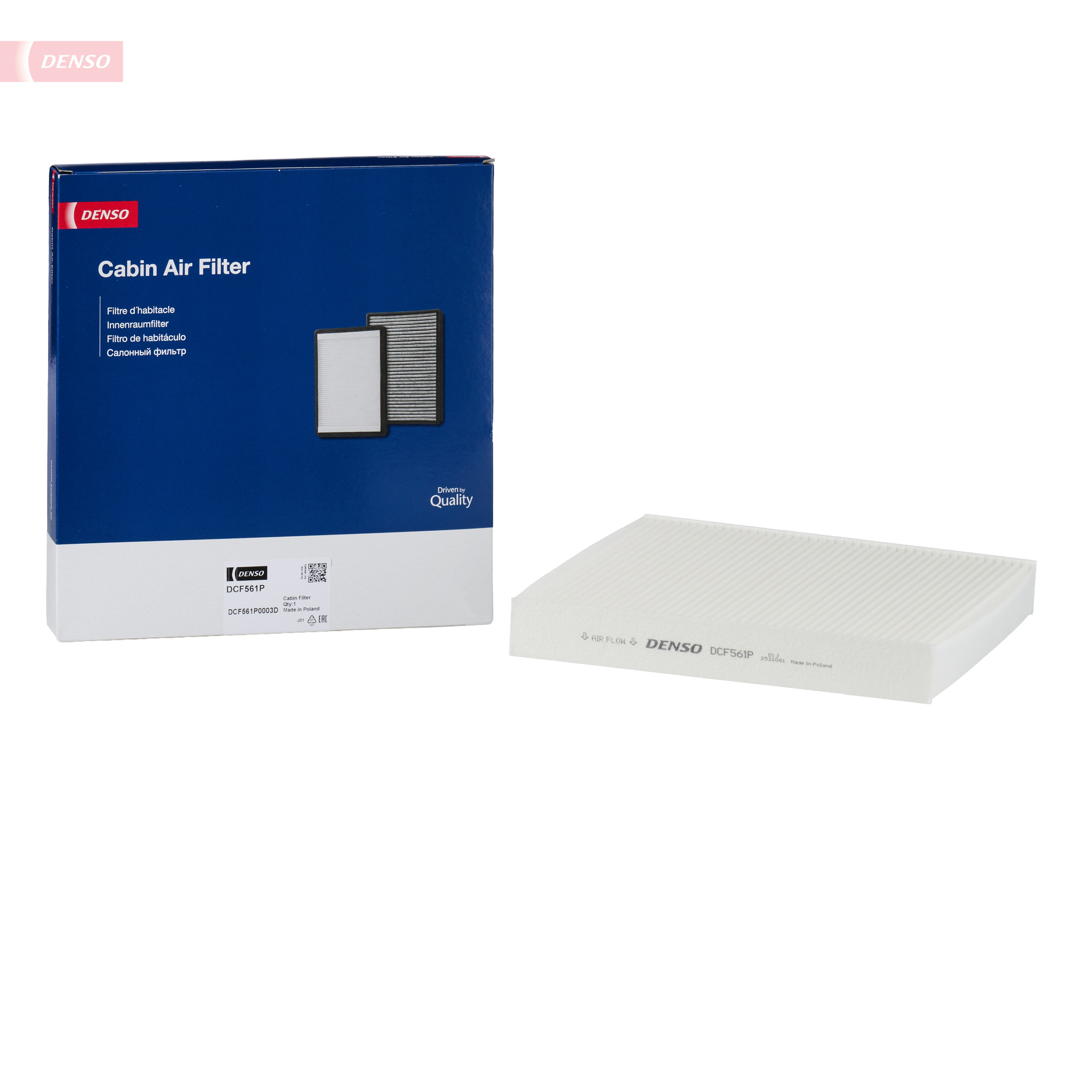 DENSO Kabineluftfilter dcf461p for VW SKODA