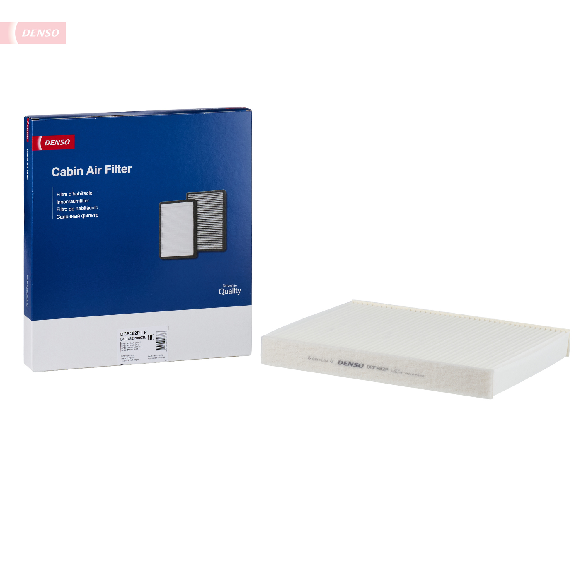 DENSO Kabineluftfilter dcf482p for VAUXHALL